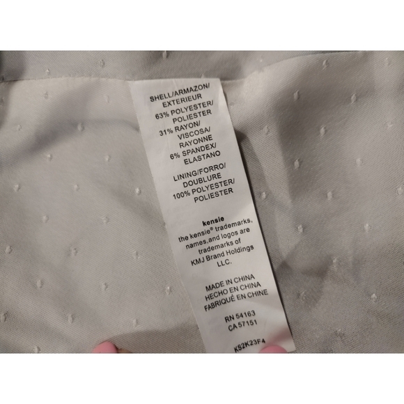 Kensie tailored gray jacket blazer - Picture 14 of 14